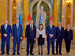 9 May 2018 The National Assembly Speaker and the members of the collegiums of the House of Peoples and the House of Representatives of the Parliamentary Assembly of Bosnia and Herzegovina